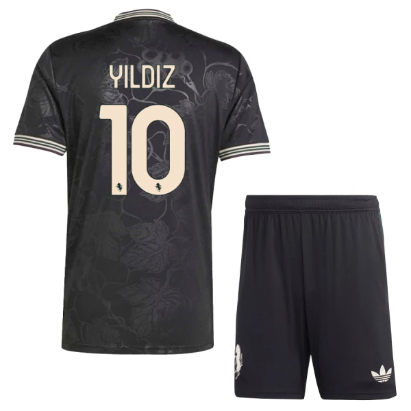 Conjunto Juventus Kenan Yıldız 10 Tercera Equipación 2025/2026 Niño