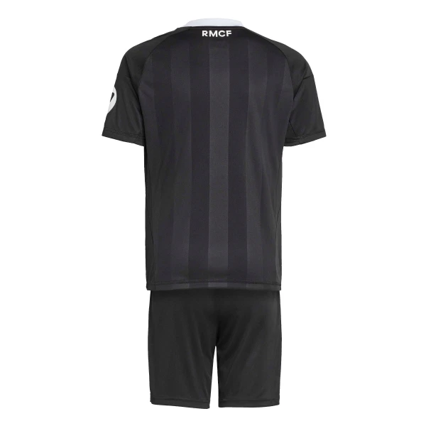 Conjunto Real Madrid Portero 2025/2026 Niño Negro