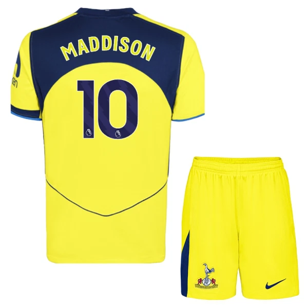 Conjunto Tottenham Hotspur James Maddison 10 Tercera Equipación 2025/2026 Niño