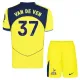 Conjunto Tottenham Hotspur Micky van de Ven 37 Tercera Equipación 2025/2026 Niño