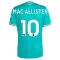 Camiseta Liverpool Alexis Mac Allister 10 Tercera Equipación 2025/2026