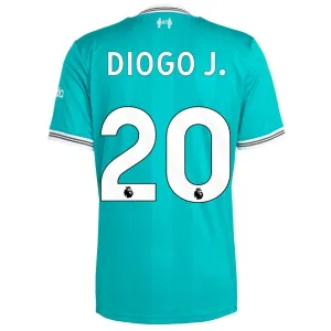 Camiseta Liverpool Diogo Jota 20 Tercera Equipación 2025/2026