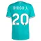 Camiseta Liverpool Diogo Jota 20 Tercera Equipación 2025/2026