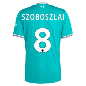 Camiseta Liverpool Dominik Szoboszlai 8 Tercera Equipación 2025/2026
