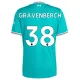 Camiseta Liverpool Gravenberch 38 Tercera Equipación 2025/2026
