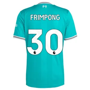 Camiseta Liverpool Jeremie Frimpong 30 Tercera Equipación 2025/2026