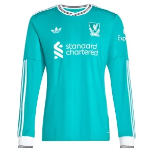 Camiseta Liverpool Tercera Equipación 2025/2026 Manga Larga