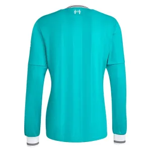 Camiseta Liverpool Tercera Equipación 2025/2026 Manga Larga