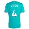 Camiseta Liverpool Virgil van Dijk 4 Tercera Equipación 2025/2026