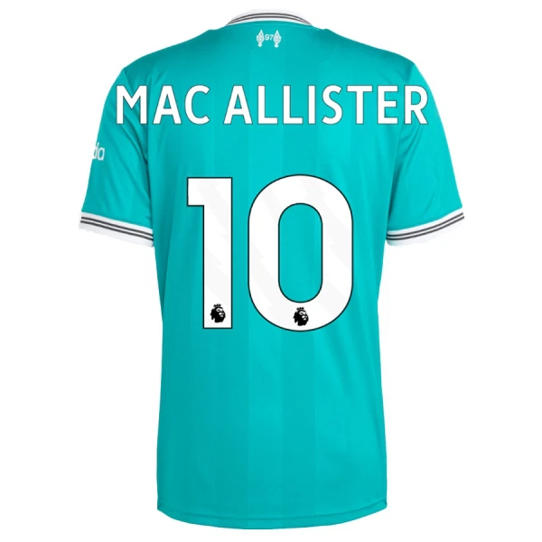 Conjunto Liverpool Alexis Mac Allister 10 Tercera Equipación 2025/2026 Niño