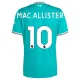 Conjunto Liverpool Alexis Mac Allister 10 Tercera Equipación 2025/2026 Niño