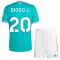 Conjunto Liverpool Diogo Jota 20 Tercera Equipación 2025/2026 Niño