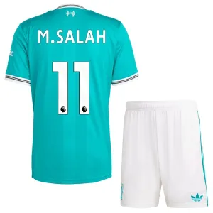 Conjunto Liverpool Mohamed Salah 11 Tercera Equipación 2025/2026 Niño