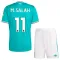 Conjunto Liverpool Mohamed Salah 11 Tercera Equipación 2025/2026 Niño