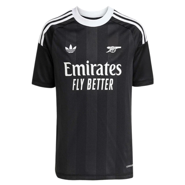 Camiseta Arsenal Portero 2025/2026 Negro
