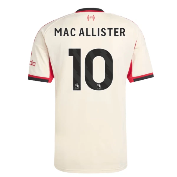 Camiseta Liverpool Alexis Mac Allister 10 Visitante 2025/2026