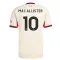 Camiseta Liverpool Alexis Mac Allister 10 Visitante 2025/2026