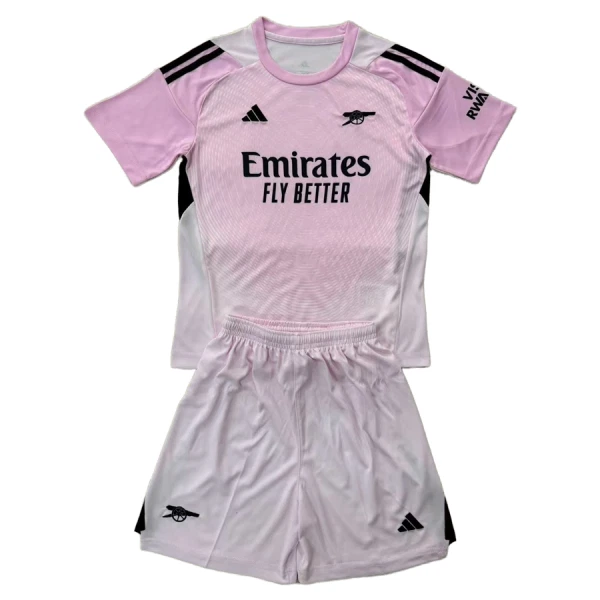 Conjunto Arsenal Portero 2025/2026 Niño Rosa
