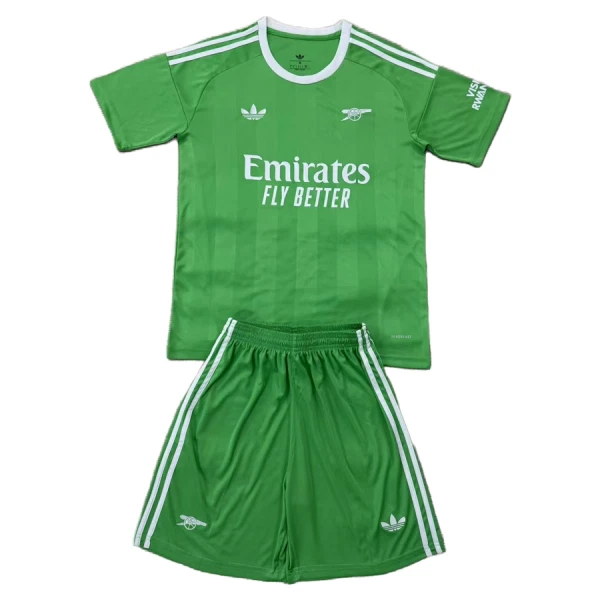 Conjunto Arsenal Portero 2025/2026 Niño Verde