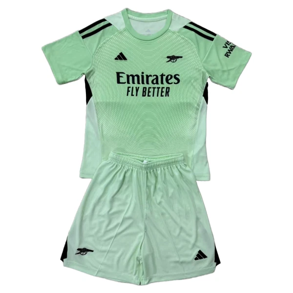 Conjunto Arsenal Portero 2025/2026 Niño Verde