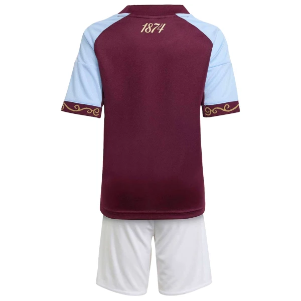 Conjunto Aston Villa Local 2025/2026 Niño