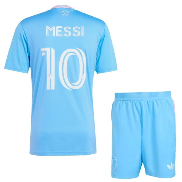 Conjunto Inter Miami CF Lionel Messi 10 Tercera Equipación 2025/2026 Niño