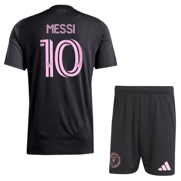 Conjunto Inter Miami CF Lionel Messi 10 Visitante 2025/2026 Niño