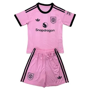 Conjunto Manchester United Portero 2025/2026 Niño Rosa