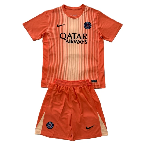 Conjunto PSG Portero 2025/2026 Niño Naranja