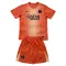 Conjunto PSG Portero 2025/2026 Niño Naranja