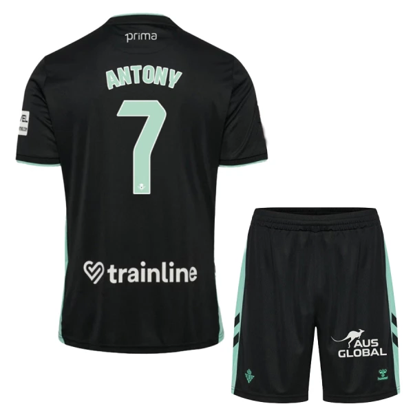 Conjunto Real Betis Antony 7 Tercera Equipación 2025/2026 Niño