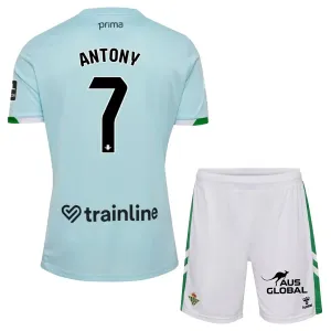 Conjunto Real Betis Antony 7 Visitante 2025/2026 Niño