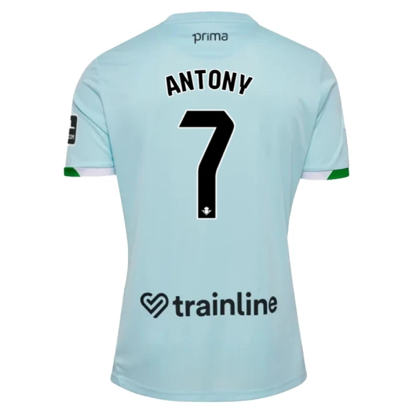 Conjunto Real Betis Antony 7 Visitante 2025/2026 Niño