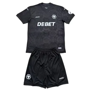 Conjunto Wolverhampton Wanderers Portero 2025/2026 Niño Negro