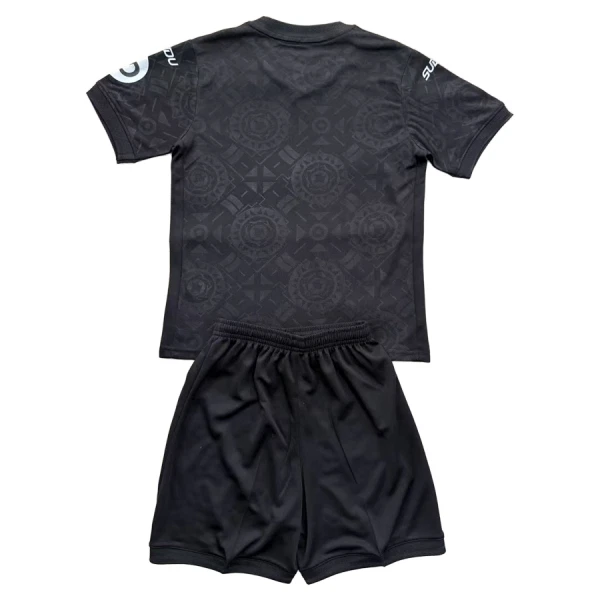 Conjunto Wolverhampton Wanderers Portero 2025/2026 Niño Negro