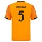 Camiseta AS Roma Ndicka 5 Visitante 2025/2026