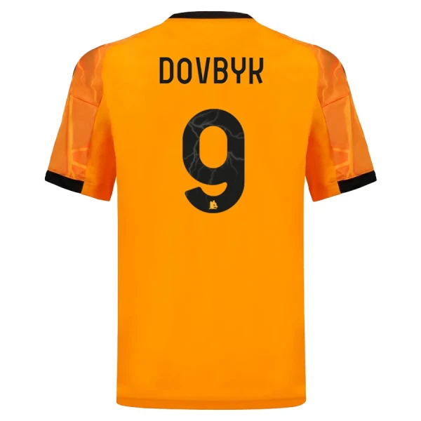 Conjunto AS Roma Dovbyk 9 Visitante 2025/2026 Niño