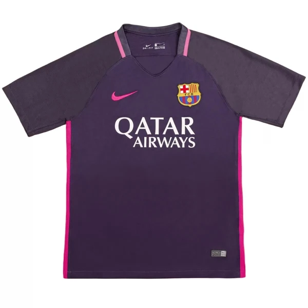 Camiseta Barcelona 2016-17 Visitante Retro