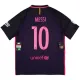 Camiseta Barcelona Lionel Messi 10 2016-17 Visitante Retro