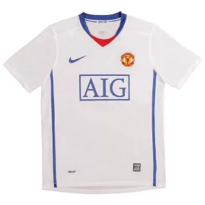 Camiseta Manchester United 2008-09 Visitante Retro