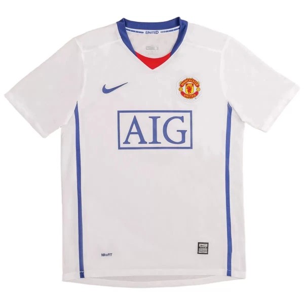 Camiseta Manchester United 2008-09 Visitante Retro