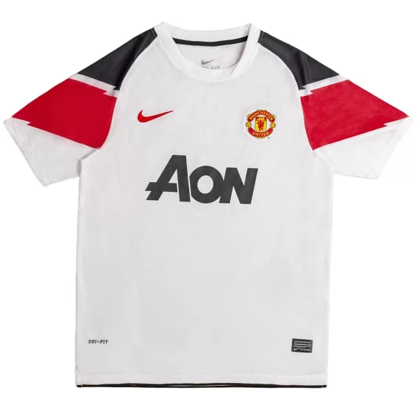 Camiseta Manchester United 2010-11 Visitante Retro