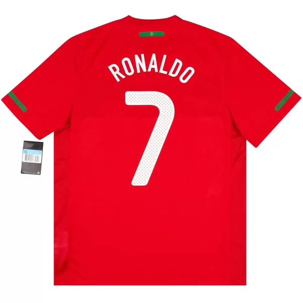 Camiseta Portugal Cristiano Ronaldo 7 2010 Local Retro