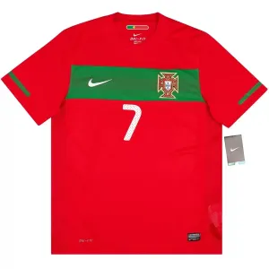 Camiseta Portugal Cristiano Ronaldo 7 2010 Local Retro