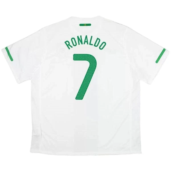 Camiseta Portugal Cristiano Ronaldo 7 2010 Visitante Retro
