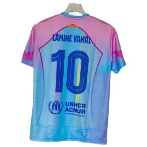 Camiseta Barcelona Lamine Yamal 10 2025/2026 Azul Edición Especial