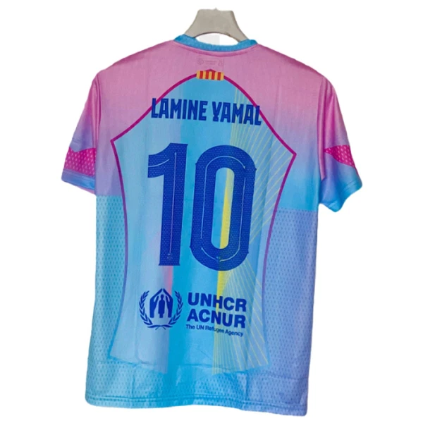 Camiseta Barcelona Lamine Yamal 10 2025/2026 Azul Edición Especial