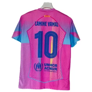 Camiseta Barcelona Lamine Yamal 10 2025/2026 Rojo Edición Especial