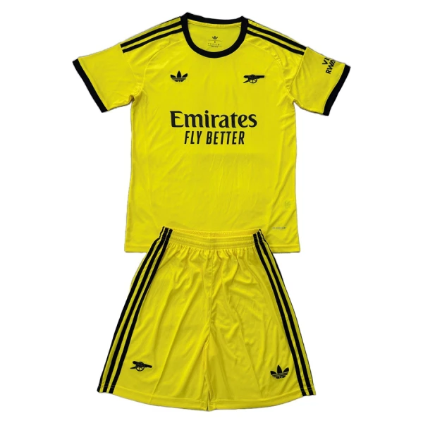 Conjunto Arsenal Portero 2025/2026 Niño Amarillo