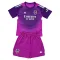 Conjunto Arsenal Portero 2025/2026 Niño Morado